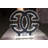 House of Hampton® Inc Crystal 16.1" Glory Sign With Two Colors Led Table Decor