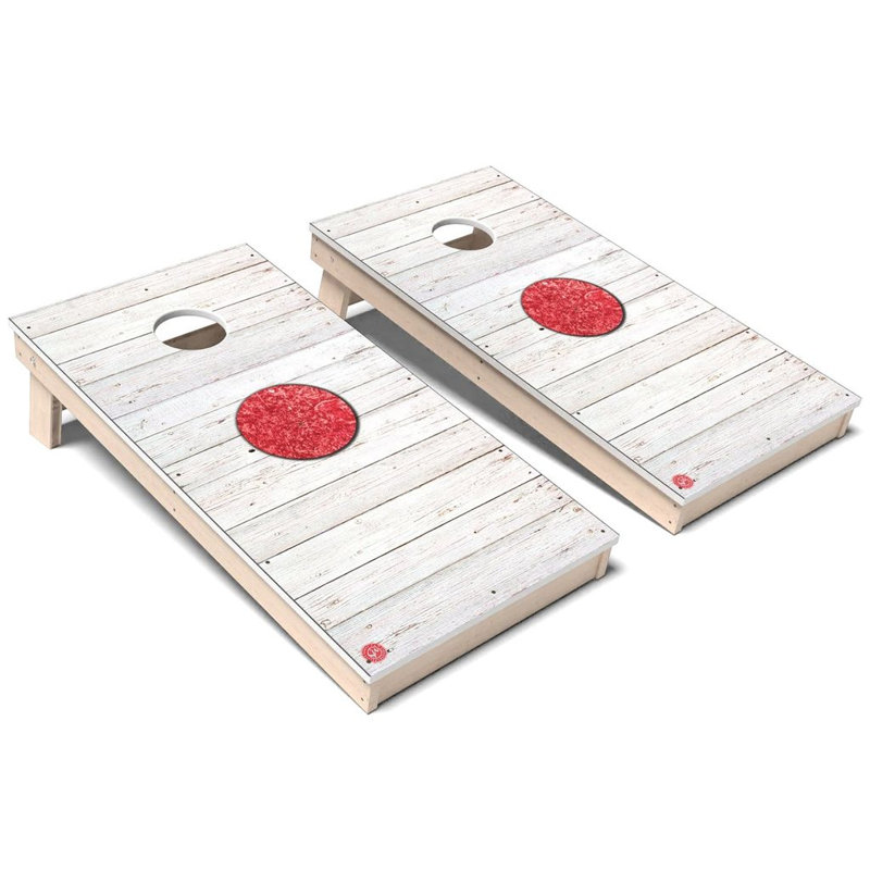 Ensemble de planches de cornhole en composite toutes saisons International Flag, Ajouter un étui de transport