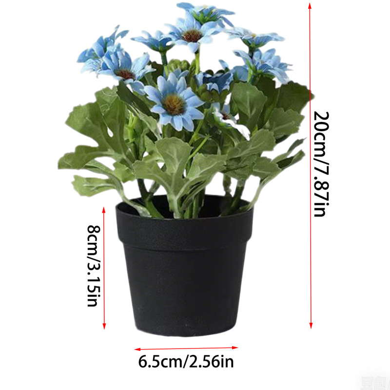 Plantes artificielles d'intérieur artificielles en pot