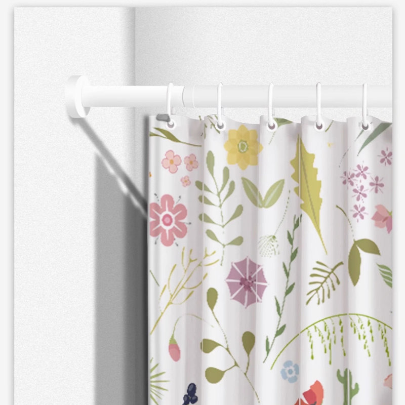 Premium Polyester Shower Curtain, 79"H x 59"W