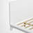 Wood Platform Bed With Wide Edge Frame, Low-Profile, Rectangular Panel Headboard, Contemporary, Bedroom-216137307-216137286