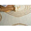 Pompano Hand Woven Wool/Jute IVORY/Cream/Beige Area Rug-953551763