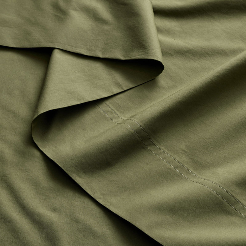 Percale, Loden Green, Queen