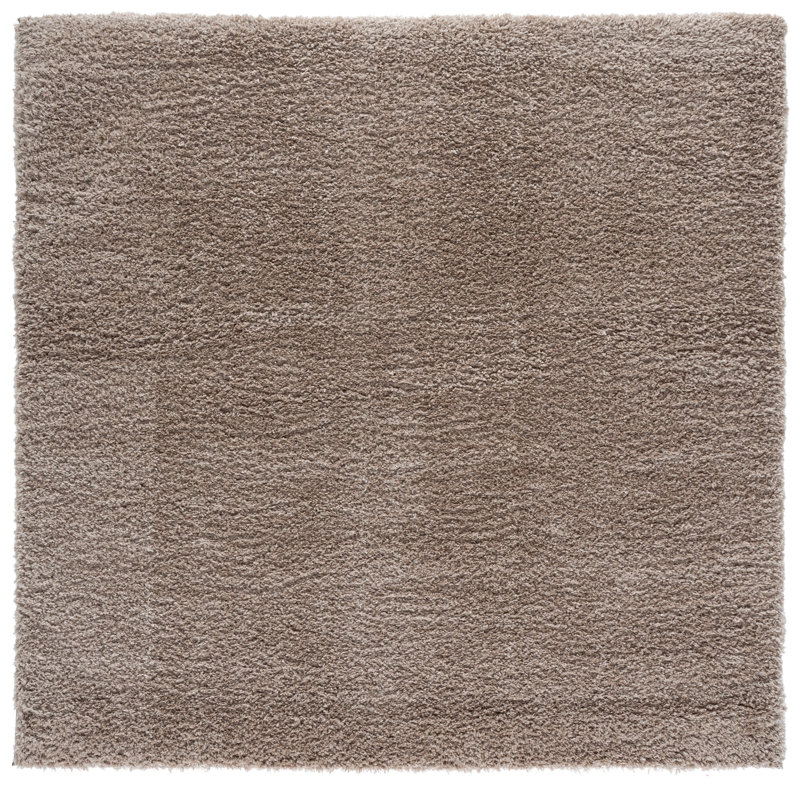 Atlantis Shag 100 Performance Solid Color Rug, 6'-7" X 6'-7" Square