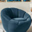 Fauteuil d'appoint pivotant rembourré-92930524