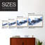 Azul Wave II -Framed Print - Restickable-1383352451-1383352453