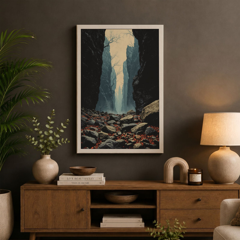 Print, 36x24 - 91.4 x 61.0 cm, Ochre Border