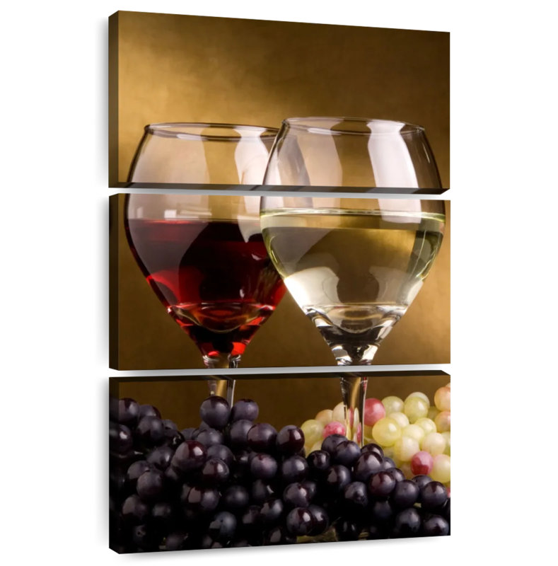 Yarlin Red And White Wine Grapes, 32" H x 20" W