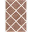Tapis beige à motif géométrique 3 pi x 5 pi-246616686
