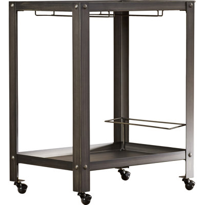 Edson Metal Bar Cart
