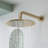 Spotmall 10" Concealed Rain Shower System with Handheld Spray & Rough-in Valve-93558186