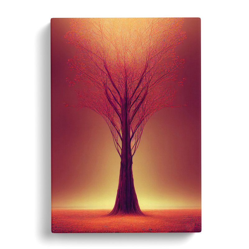 The Ethereal Tree No.4 - Wrapped Canvas Print, 50cm H x 35cm W x 3cm D