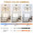 Ausable 24'' Futuristic UFO Design DIY Shapes Bladeless LED Ceiling Fan with Dimmable Lights and Remote-1503140021
