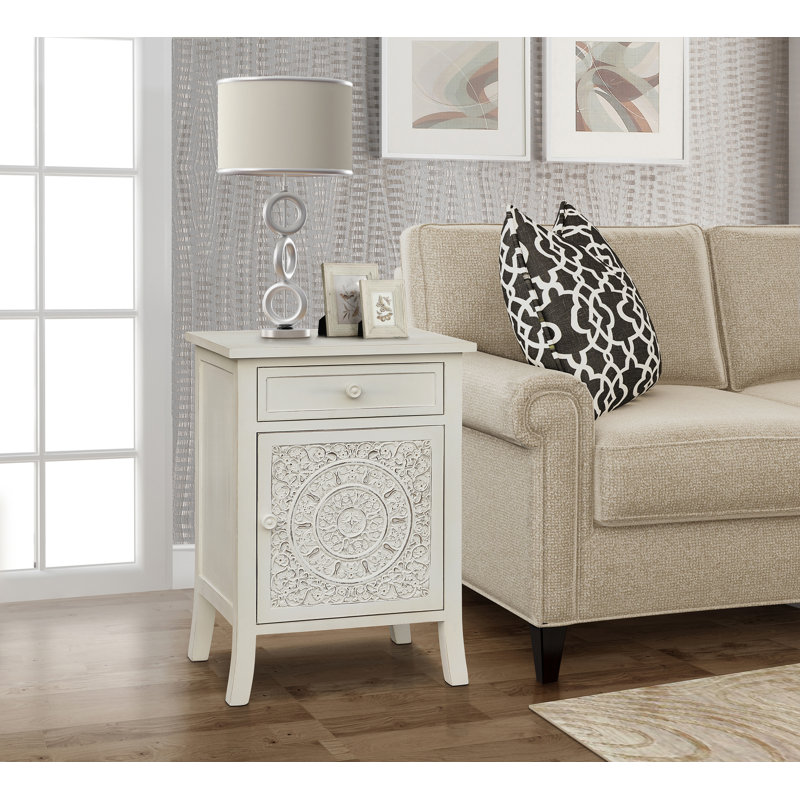 Melida End Table with Storage
