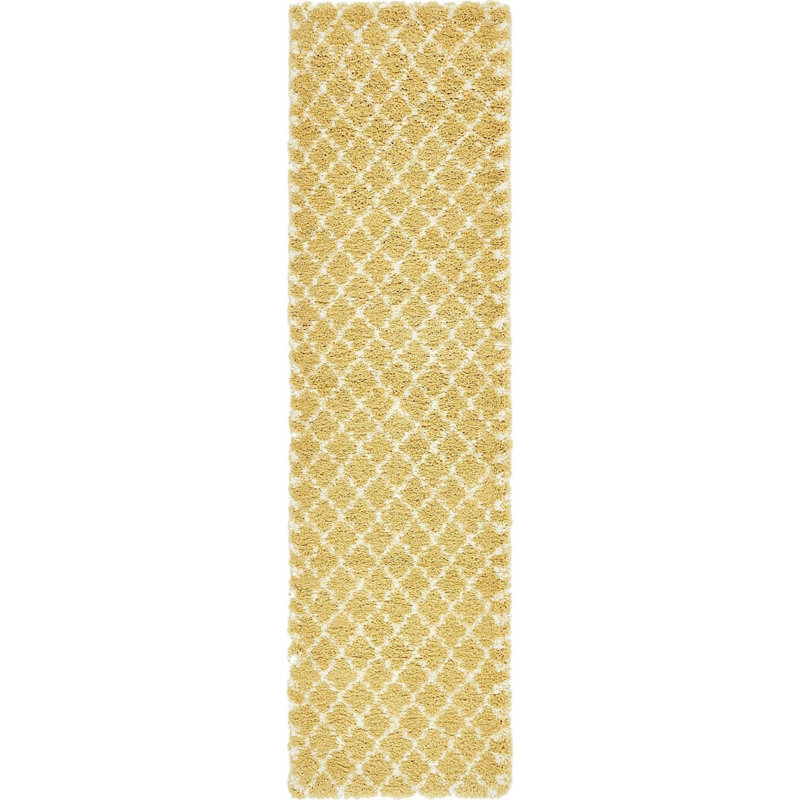 Abdirizak Geometric Indoor Rug, Runner 2'7" x 10'