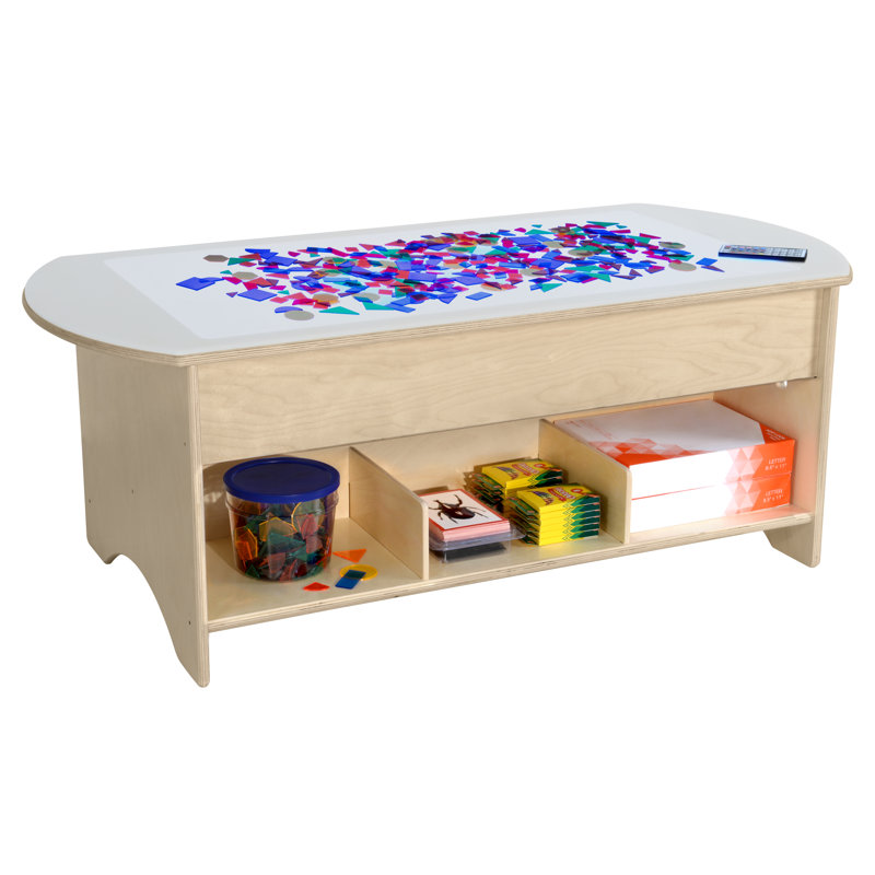 Table d'activités pour enfants Ebenezer, H 18 po x l 48 po x P 22,5 po