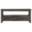 Overton Solid Wood Four Leg Coffee Table with Storage