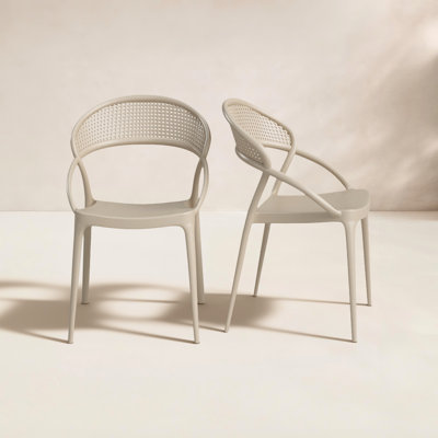 Farrah Stackable Patio Armchair