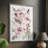 Spring Fling Bouquet IV Framed Print - Solid Wood-29772113