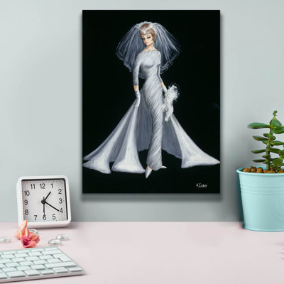«Vintage Bride» par Anthony Casay, art mural sur toile