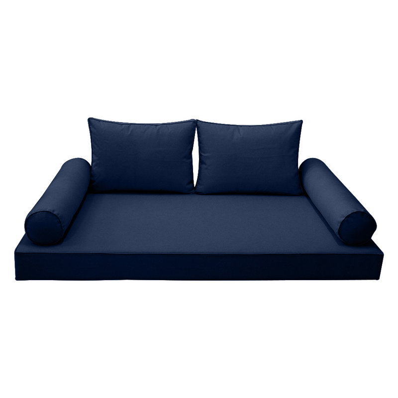 Outdoor Daybed Seat / Back Cushion, Navy