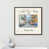 Walnut Single Picture Framed Paper selected