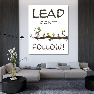 Lead Do not Follow