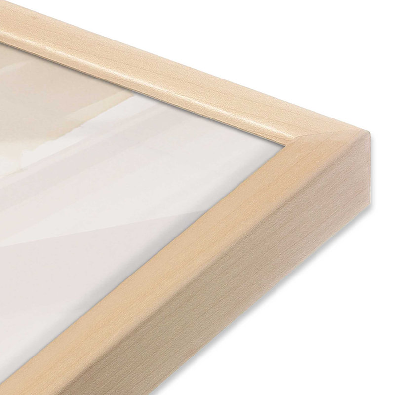 «Tranquil Eearth Reverie I», reproduction, Raw Maple Framed, H 25 po x l 19 po
