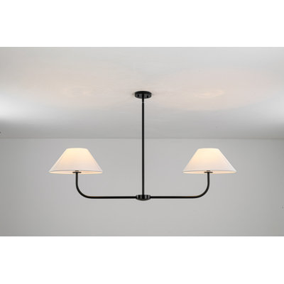 Luminaire suspendu pour îlot de cuisine 2 lumières Kelsey