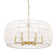 Ellie Chandelier In Modern With Bleached White Raphia Rope