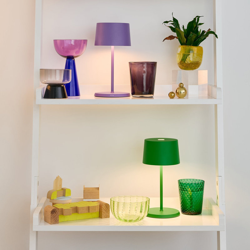 Olivia Pro Mini Table Lamp, Apple Green