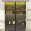 Vitrine en verre 79 "avec lumière et 3 tiroirs pour la maison et le bureau