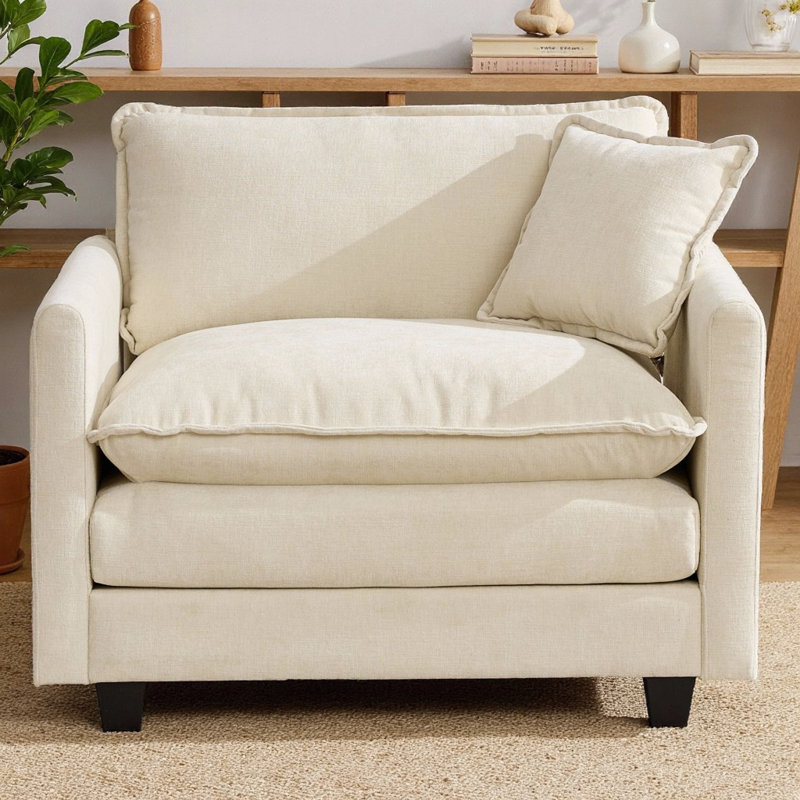 Fauteuil d'appoint Cloud Cloud, Beige
