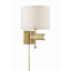 Bras pivotant à 1 lumière à intensité variable Sean-397568764