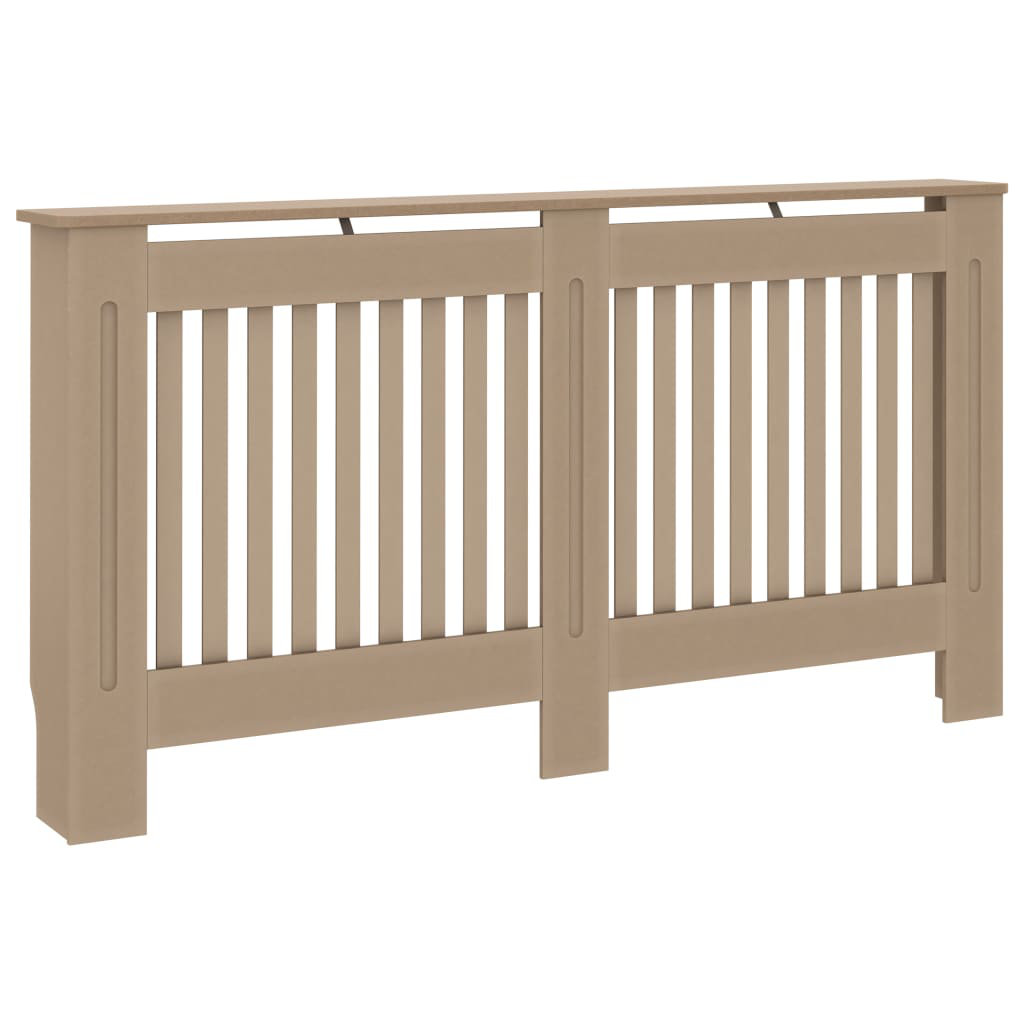 Symple Stuff Salerno vidaXL Radiator Cover, Slatted Design Heater Cover ...