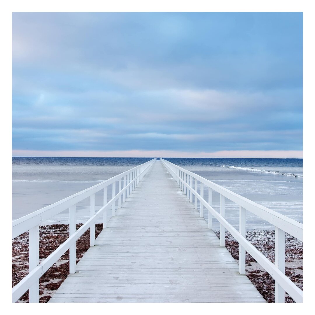 Strukturierte Tapete Bridge in Sweden 2,88 m x 288 cm