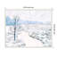 «Frozen River Study I» par Victoria Borges, reproduction d'art sur toile encadrée