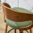 Modern Faux Leather Swivel 30'' Bar Stools , Wood Bar Stools with Footrest-122537563-119858596