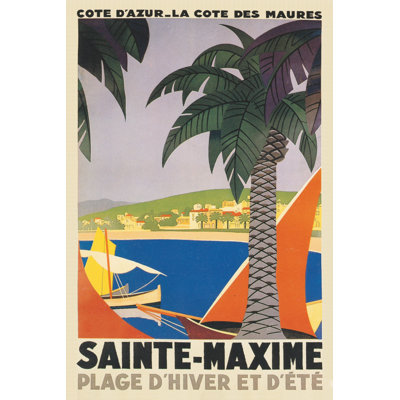 " Travel Poster I " by Wild Apple Portfolio
