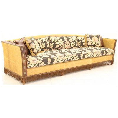 Flared Arm Sofa