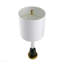 Lampe de table en métal 11 x 11 x 30,2 po