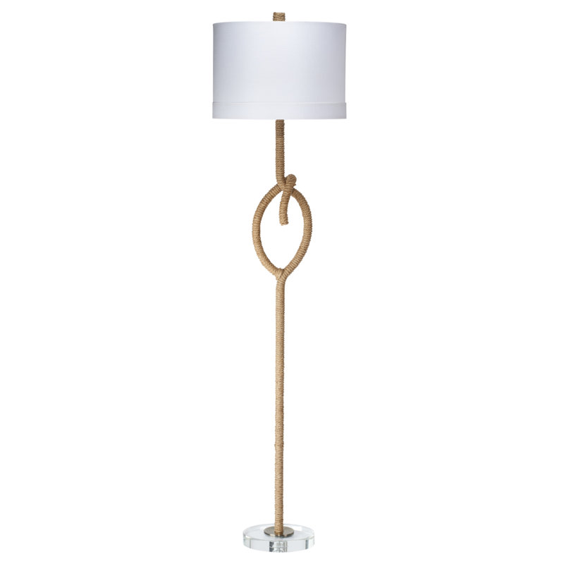 Lampe sur pied à nœuds, Naturel