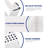 Alecsander White Foldable Step Stool