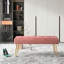 Banc rembourré en velours Saichi-571719644