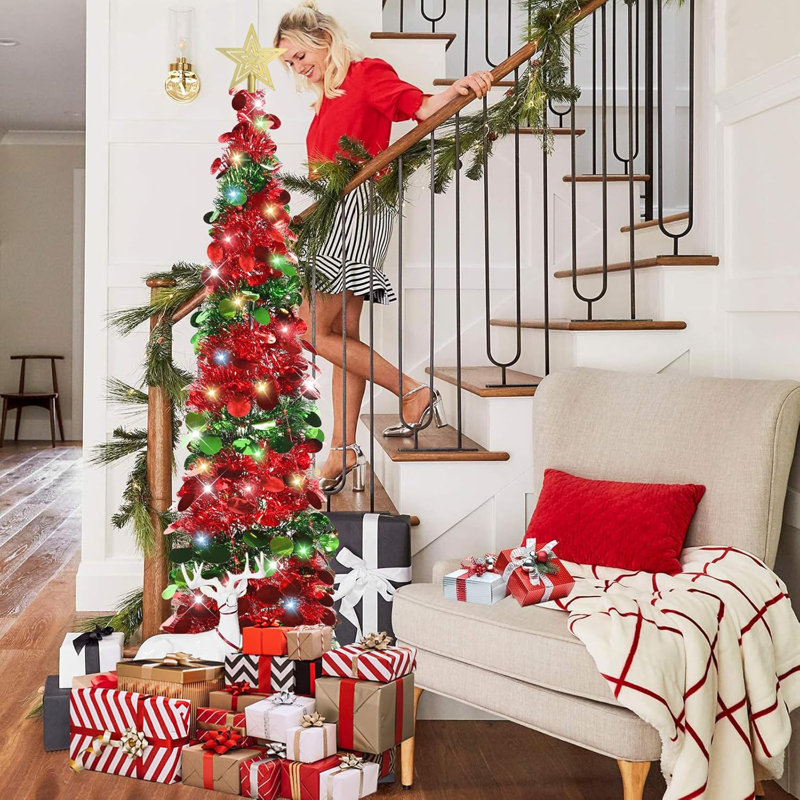 60cm H Lighted Artificial Christmas Tree