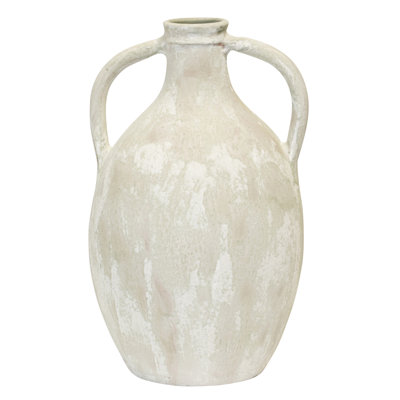 Large Vase with Handles - Hand Painted