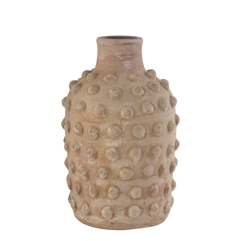 Terracotta Vase Dia 9.25" X 12.25"H