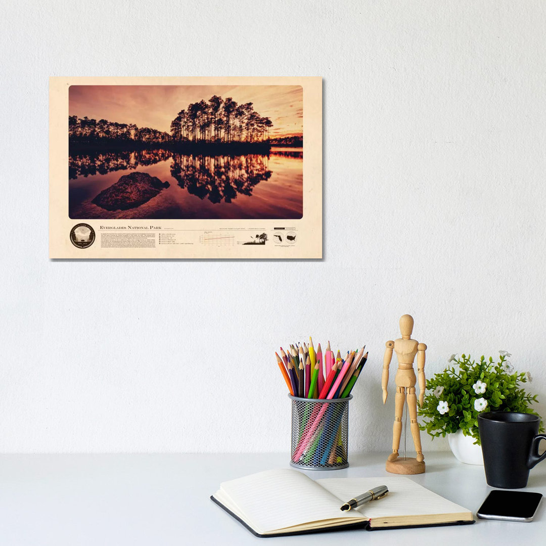 Everglades National Park - Wrapped Canvas Painting