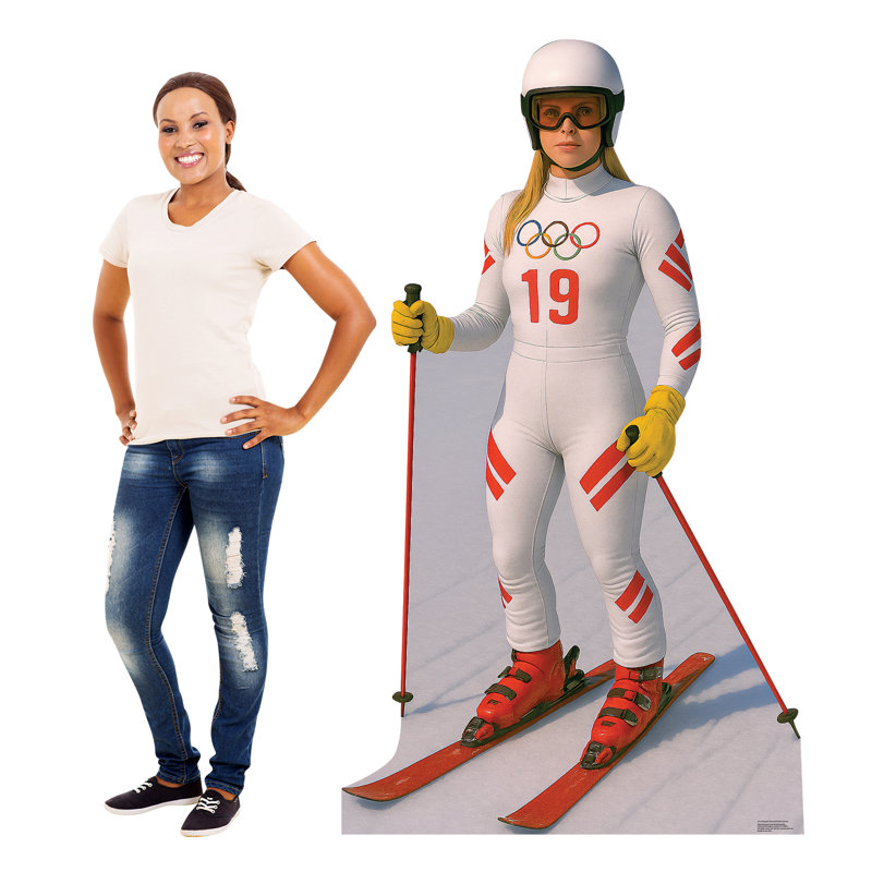 Olympique, skieuse alpine, femme