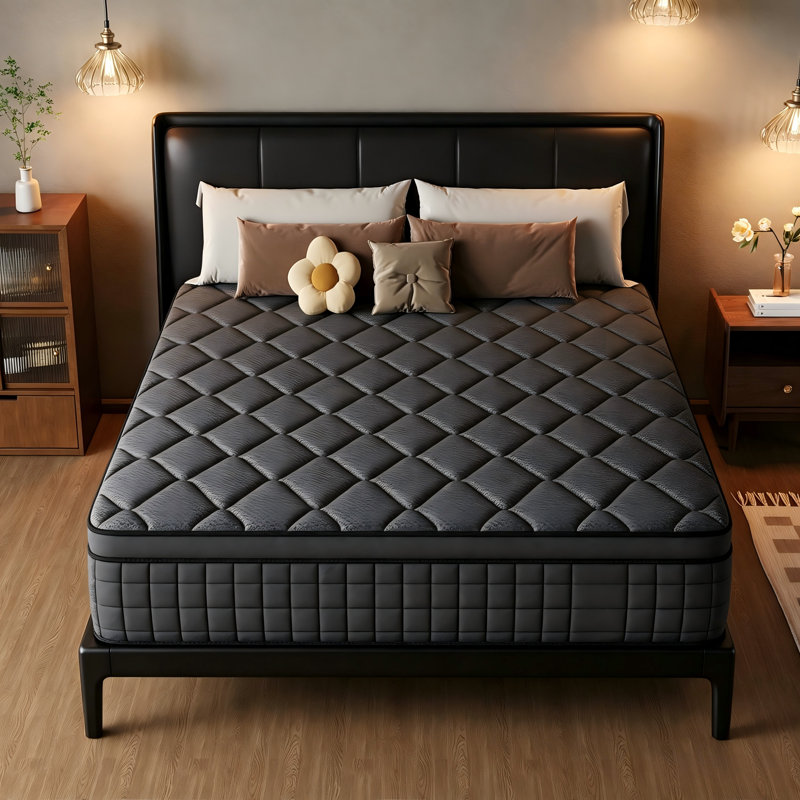 Matelas hybride en mousse viscoélastique gélifiée 12 "dans une boîte avec Certipur-US, Grand lit